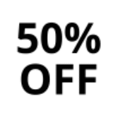 Save 50% Off Today and Always